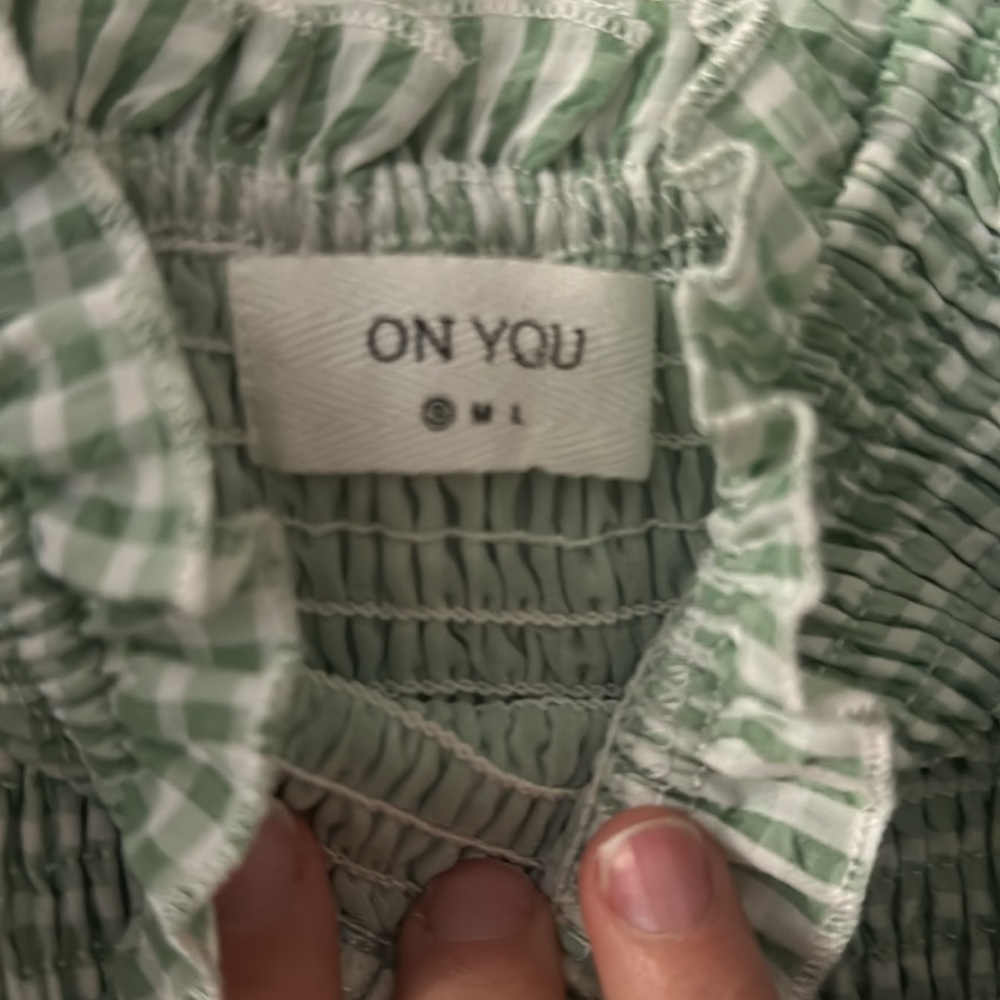 Green&white dress - Picture 8 of 10